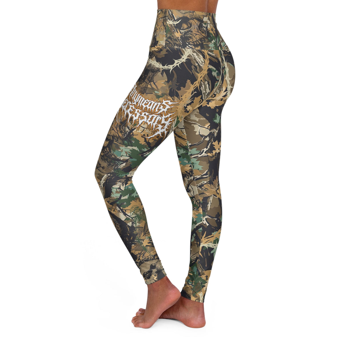 Mayhem Camo High Waisted Yoga Leggings