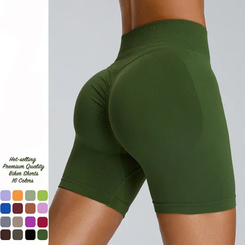 FlexHer Scrunch Biker Shorts