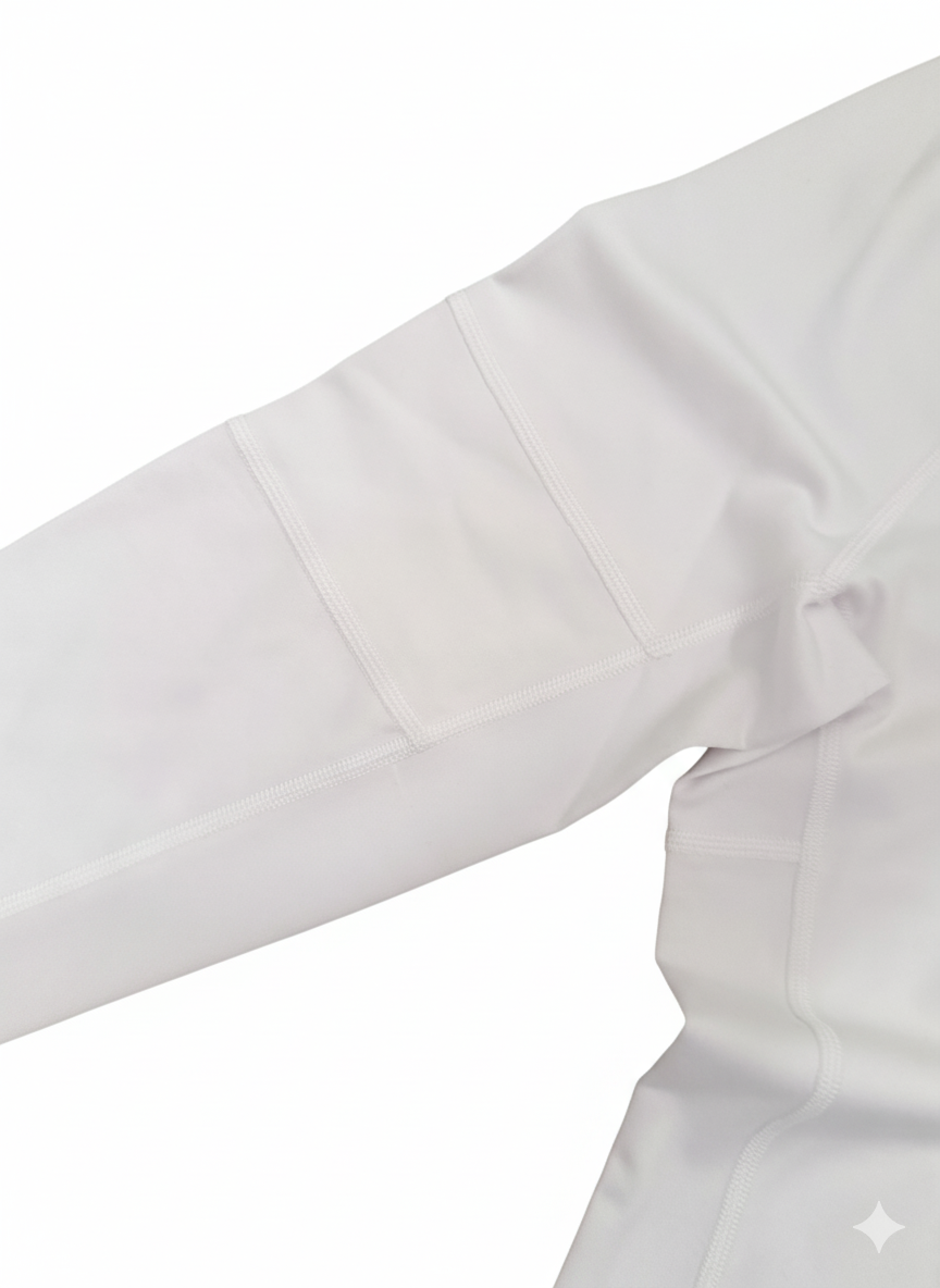 Foudy Mid-Weight Long Sleeve ½ Zip Top - FlexHer