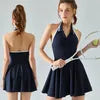FlexHer Tennis Dress with Built-in Shorts