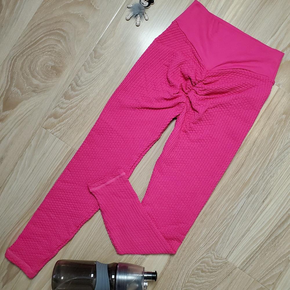 High-Waist Seamless Yoga Leggings