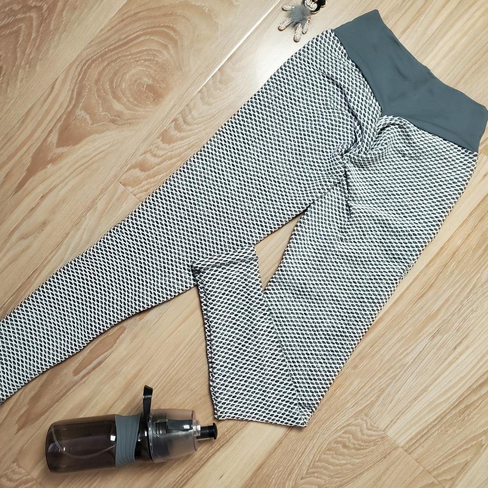 High-Waist Seamless Yoga Leggings