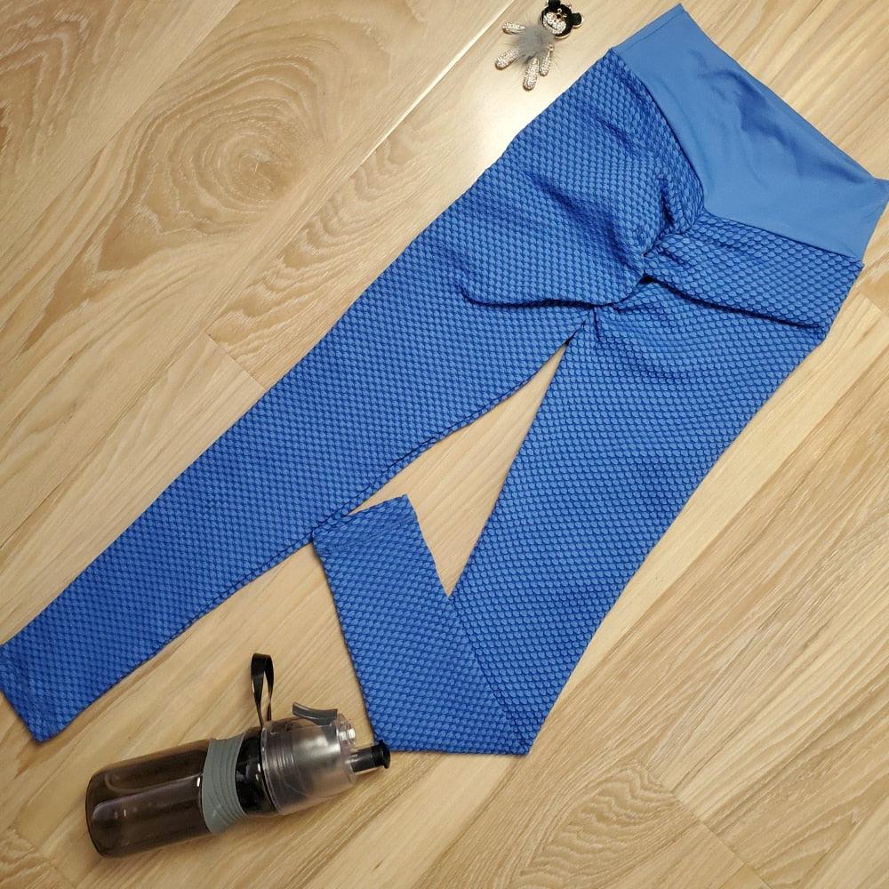 High-Waist Seamless Yoga Leggings
