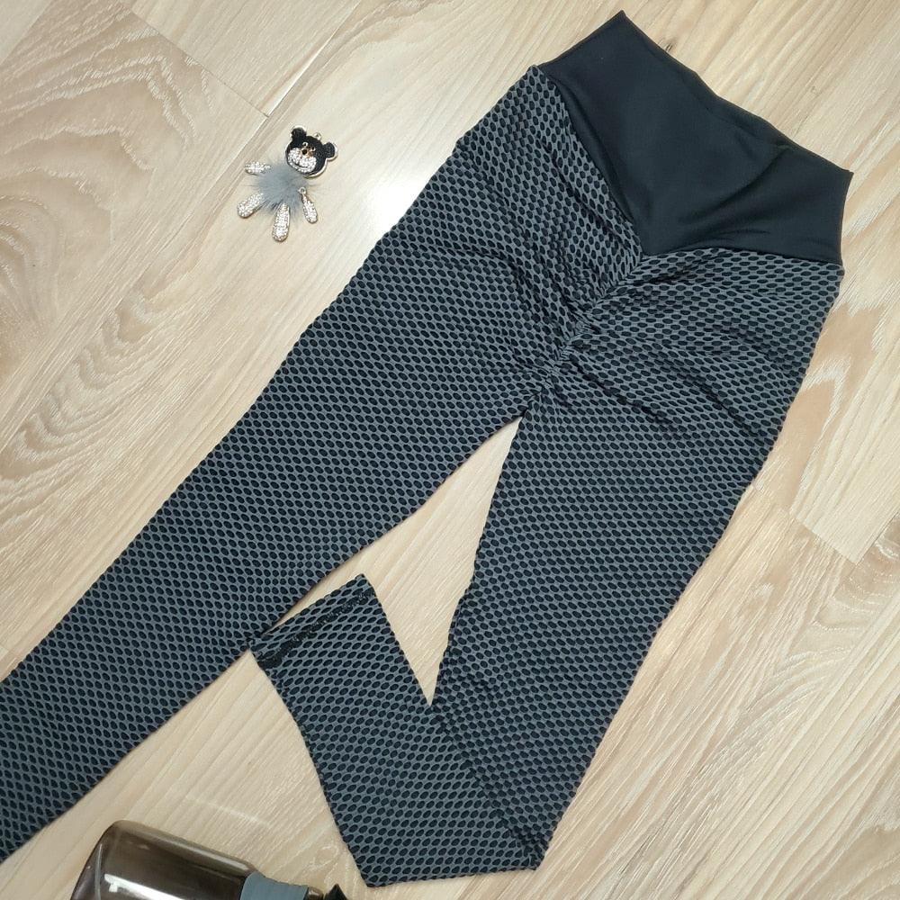 High-Waist Seamless Yoga Leggings