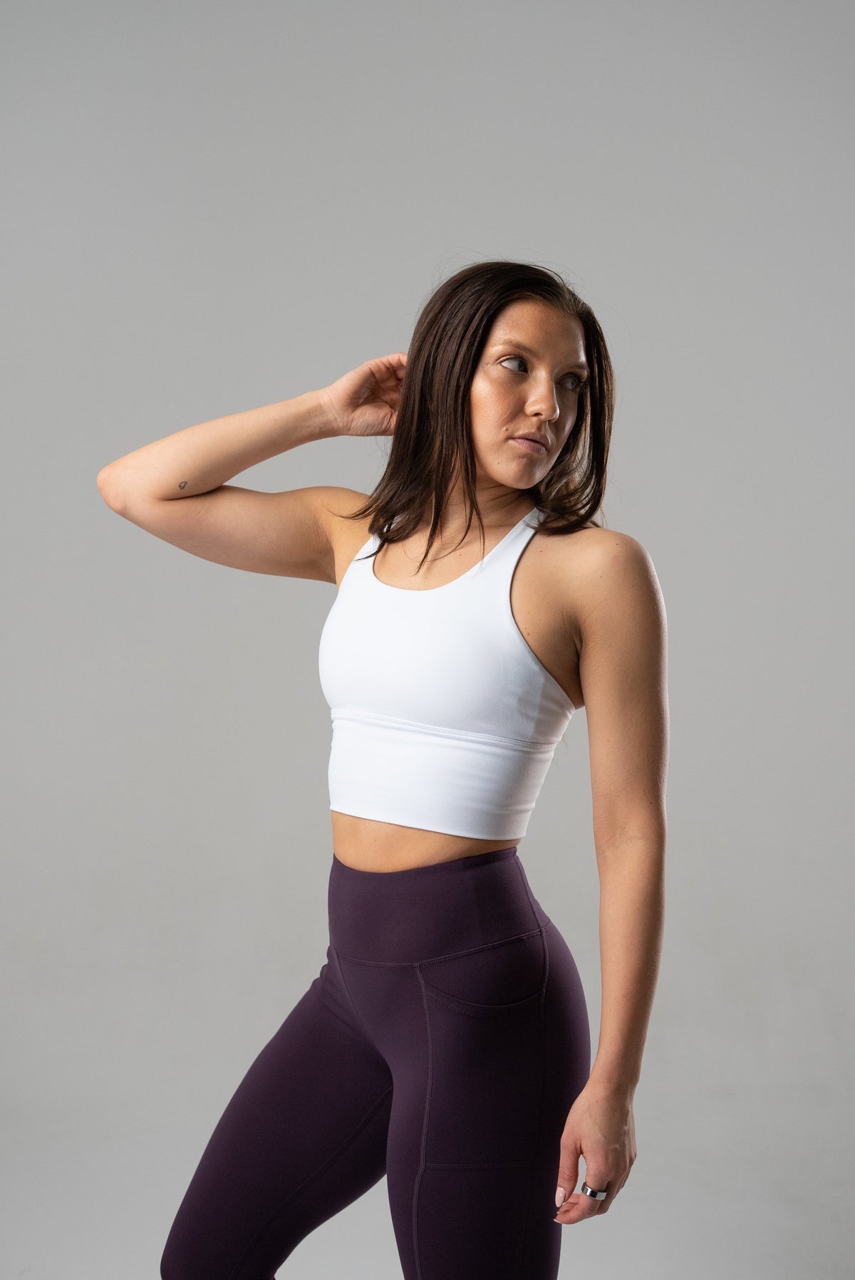 rebellious crop bra - FlexHer