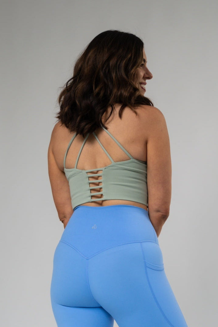 rebellious crop bra - FlexHer