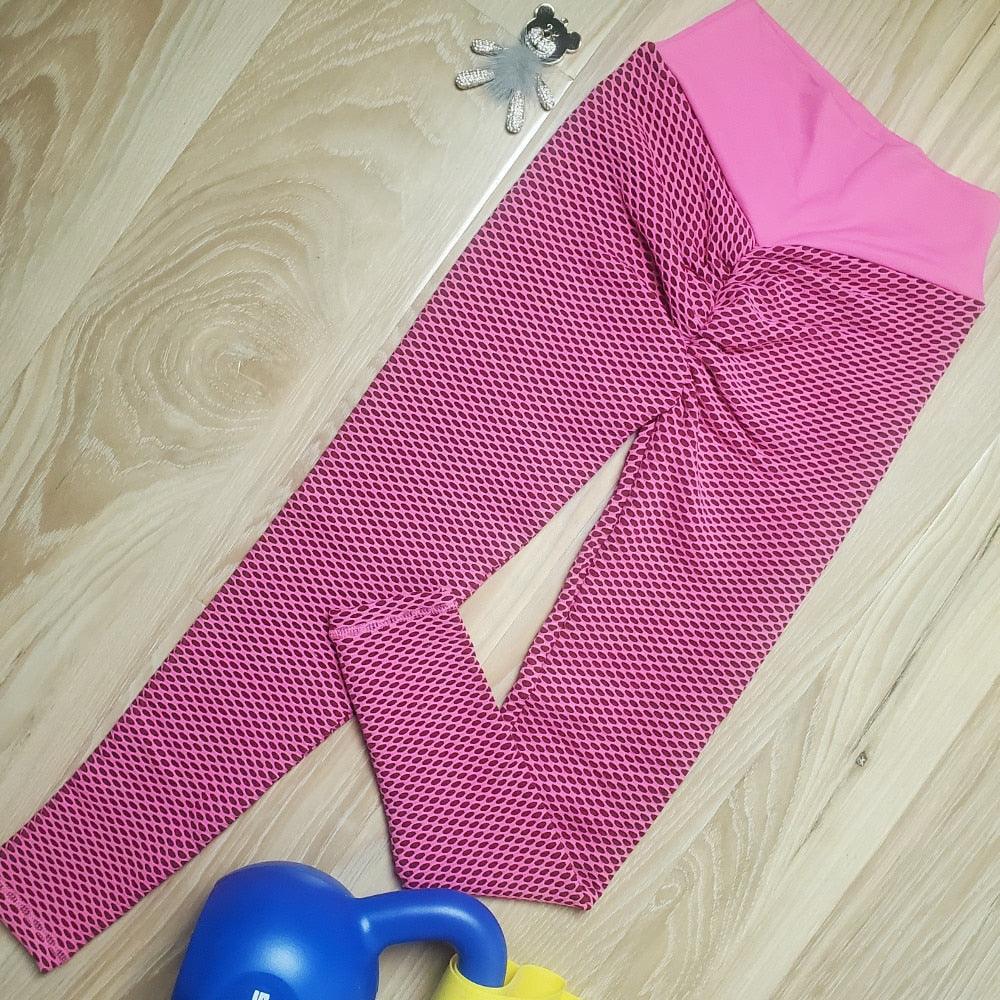 High-Waist Seamless Yoga Leggings