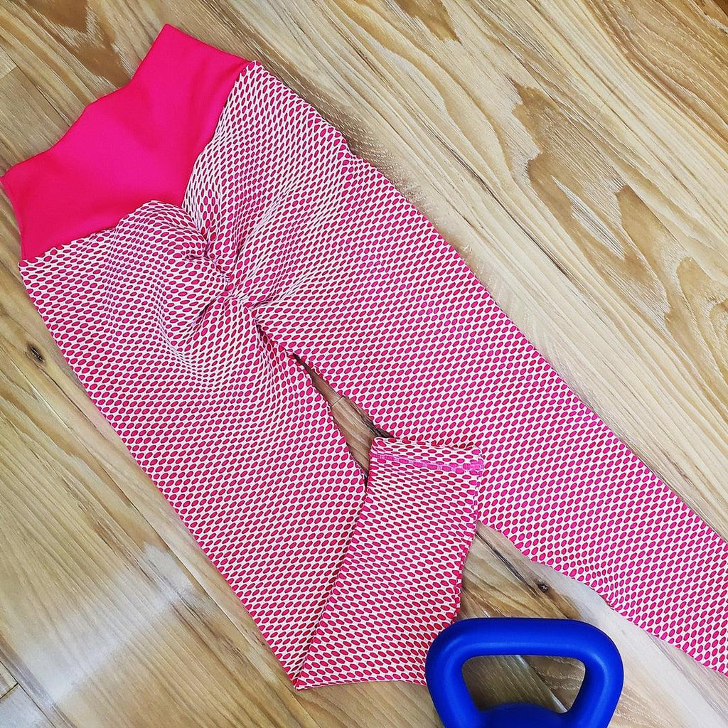 High-Waist Seamless Yoga Leggings