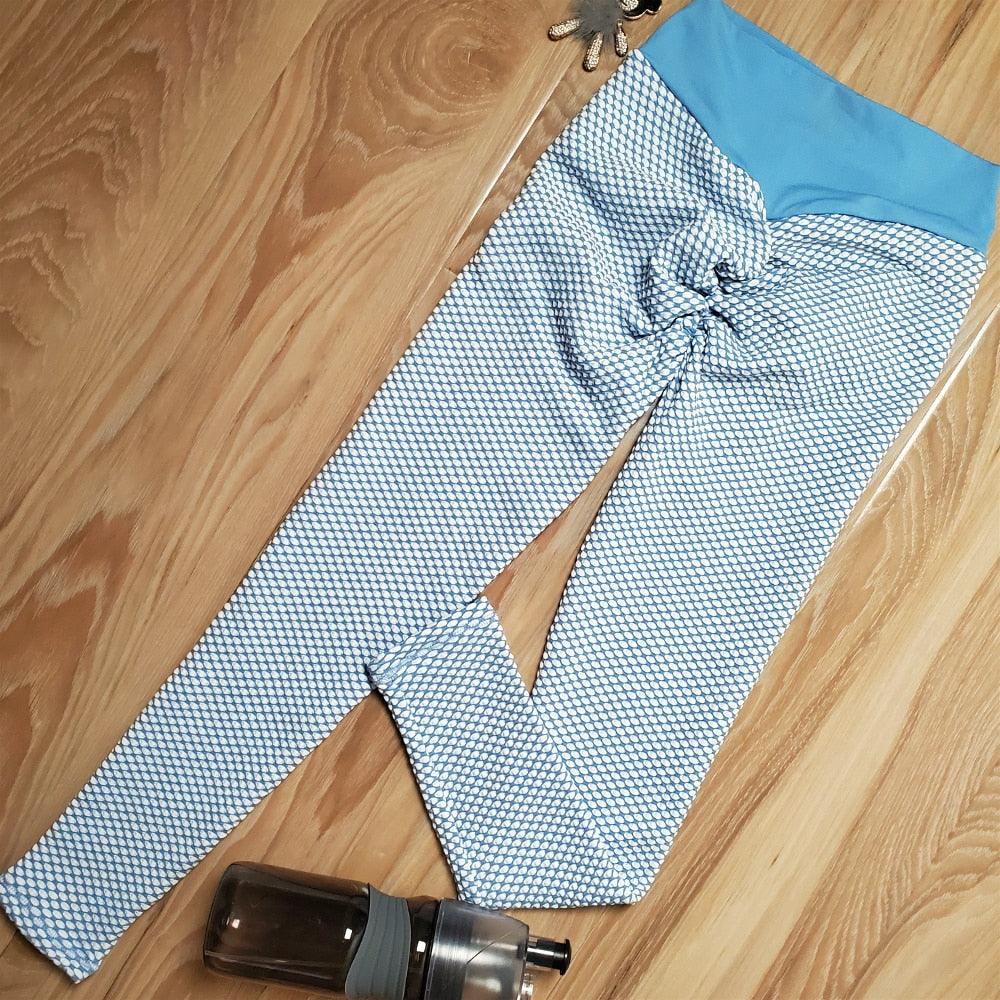 High-Waist Seamless Yoga Leggings