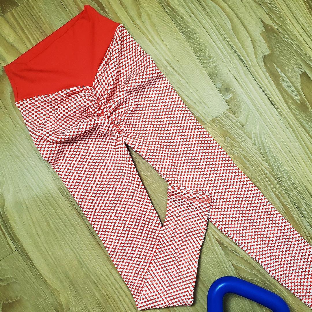 High-Waist Seamless Yoga Leggings