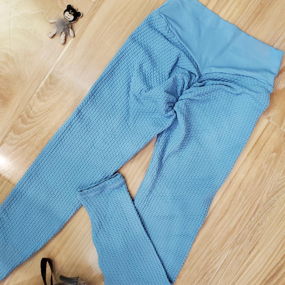 High-Waist Seamless Yoga Leggings