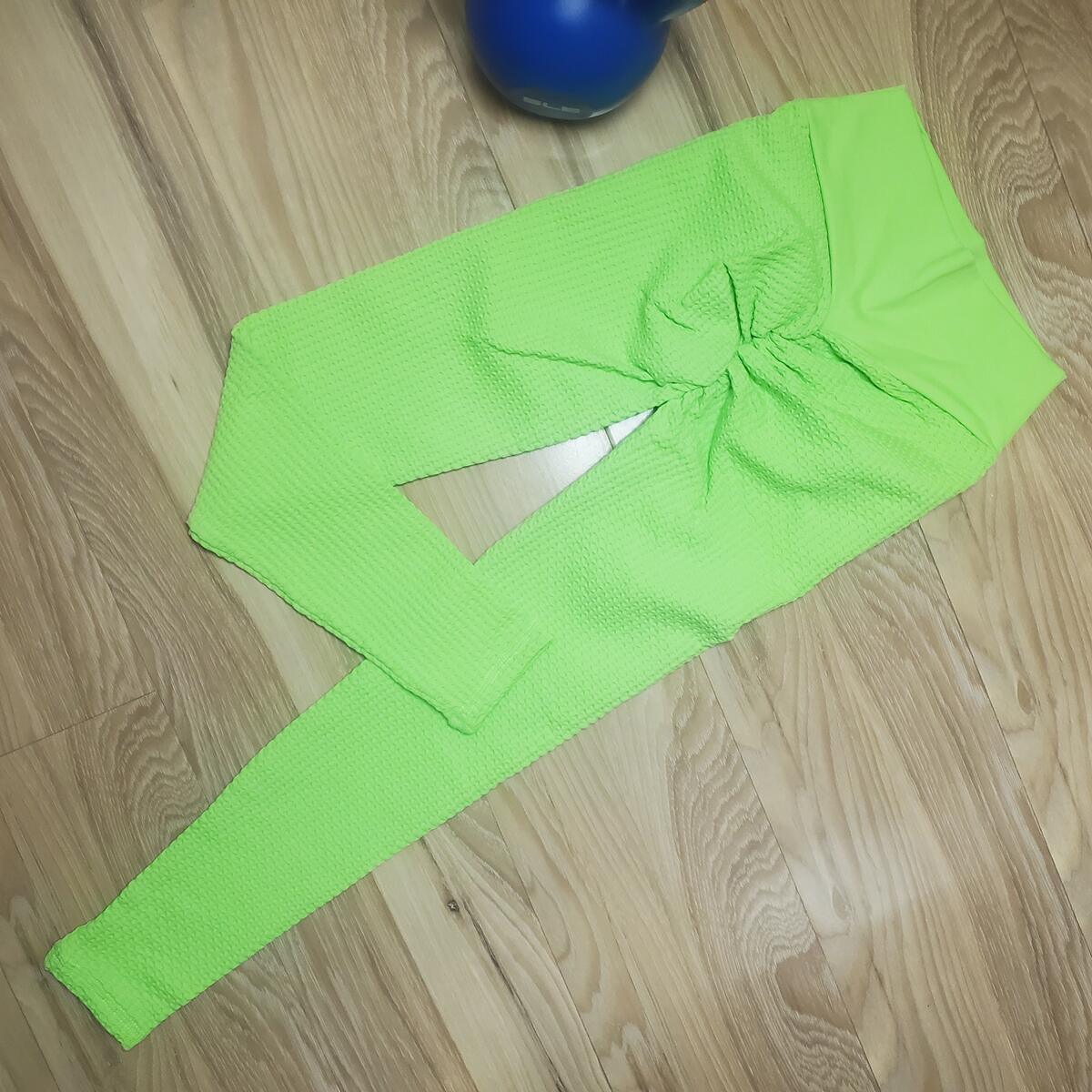 High-Waist Seamless Yoga Leggings
