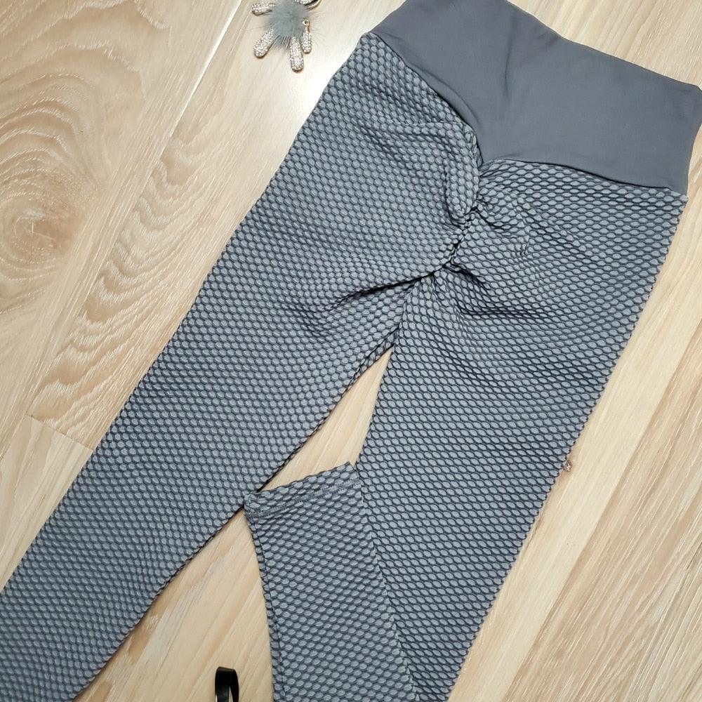 High-Waist Seamless Yoga Leggings